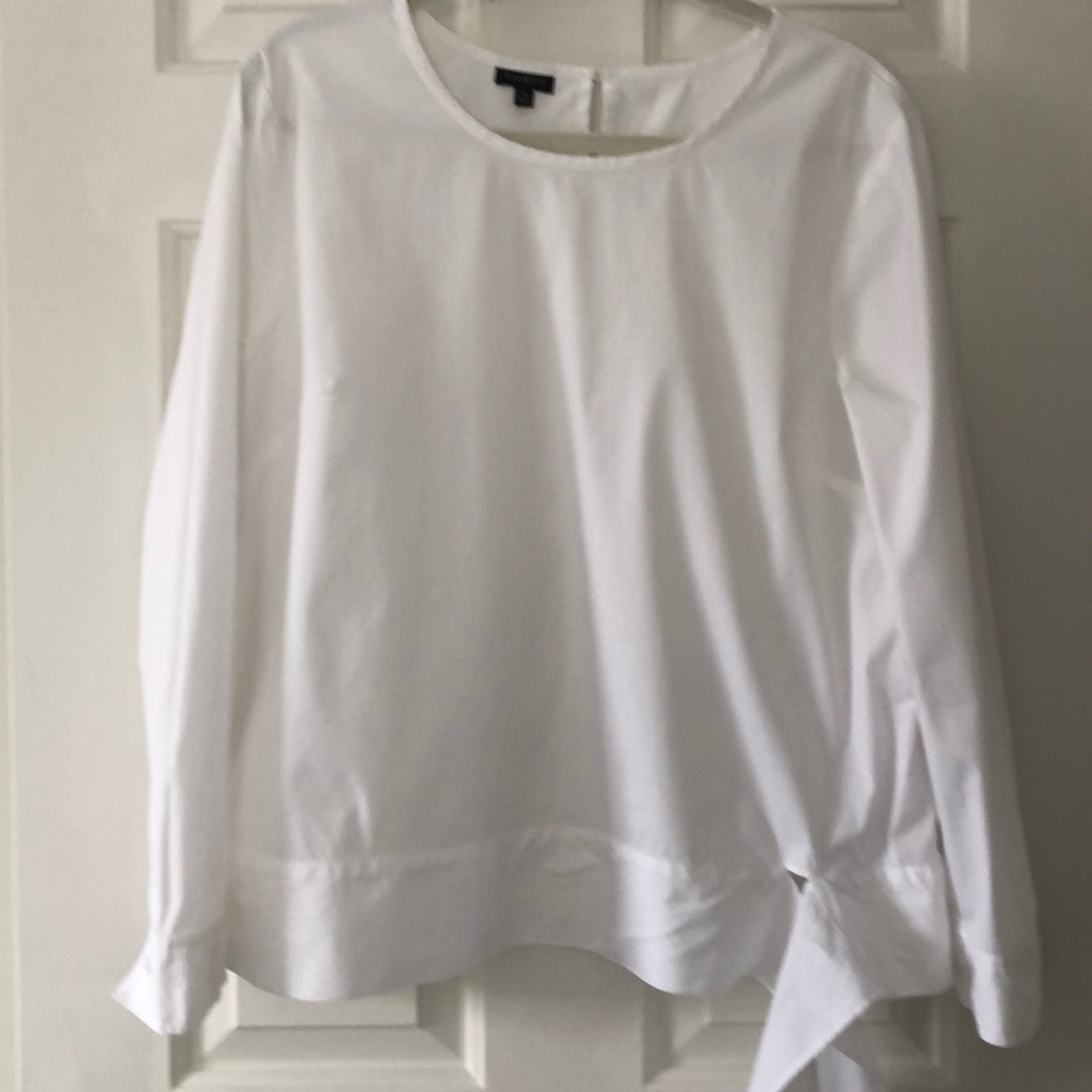 Talbots white blouse